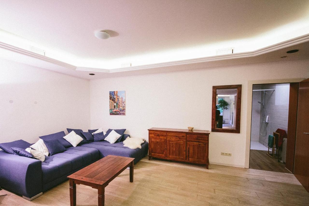 Grosse & Voll Ausgestattete Apartments, Studios, Doppelzimmer, Workspace, Parkplatz, Netflix, Prime & Schnelles Wifi In Ruhiger Lage Mit Garten Rudolstadt Kültér fotó